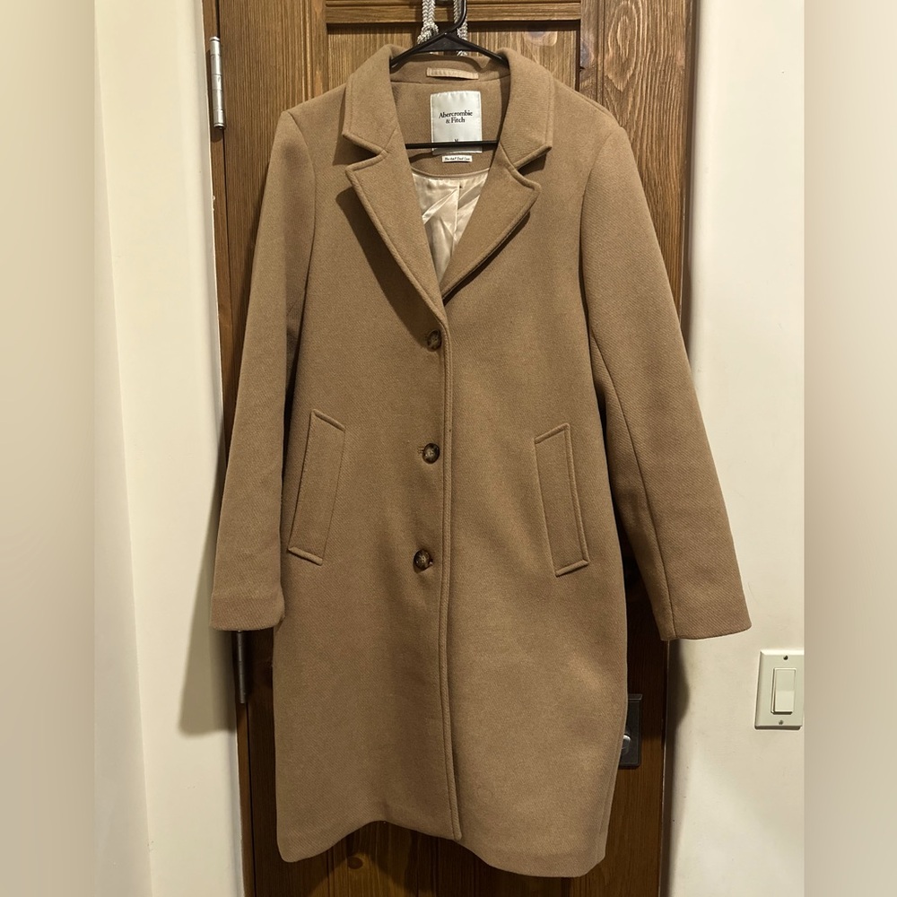 Abercrombie and Fitch, Dad Coat, Size M